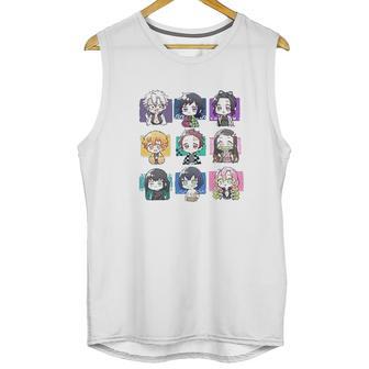 Demon Slayer Giyuu Nezuko Tanjirou Zenitsu Inosuke Rengoku Cosplay Unisex Tank Top | Favorety CA