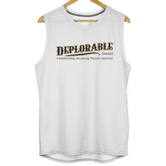 Deplorable Definition Meaning A Hardworking Tax Paying Unisex Tank Top | Favorety AU