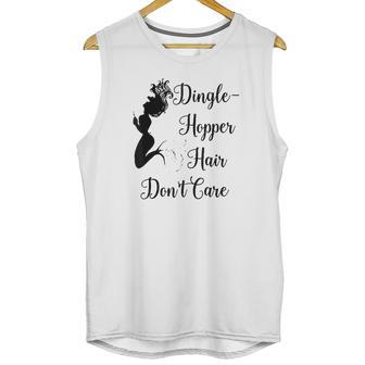 Dinglehopper Hair Dont Care Mermaid Funny Dingle Hopper Unisex Tank Top | Favorety DE