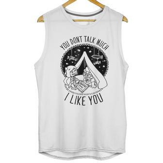 Disney Pixar Up Tee I Like You Carl Ellie Graphic Unisex Tank Top | Favorety UK