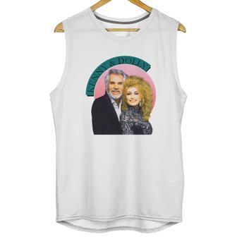 Dolly Parton And Kenny Unisex Tank Top | Favorety