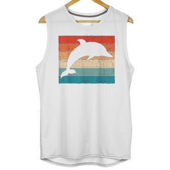 Dolphin Retro Vintage Unisex Tank Top | Favorety UK