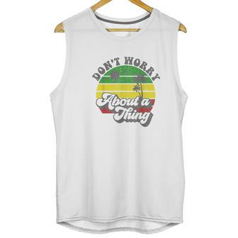 Dont Worry About A Thing Jamaica Rasta Reggae Jamaican Gift Unisex Tank Top | Favorety CA