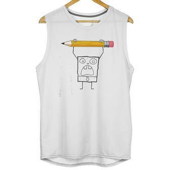 Doodlebob Pencil Rage Unisex Tank Top | Favorety