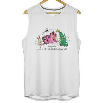 Dr Seuss Cindy-Lou Who House T-Shirt Unisex Tank Top | Favorety AU