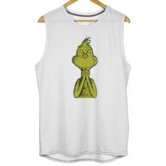 Dr Seuss Classic Sly Grinch Unisex Tank Top | Favorety DE