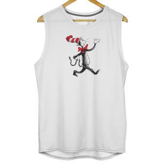 Dr Seuss Strolling Cat Unisex Tank Top | Favorety AU