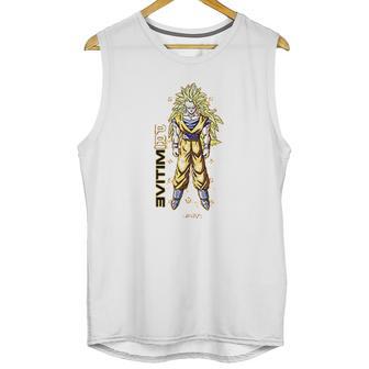 Dragon Ball Z Goku Glow Unisex Tank Top | Favorety