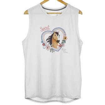 Dreamworks Spirit Riding Free Dreams Unisex Tank Top | Favorety