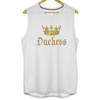 Duchess Regal Crown Royalty Gift Unisex Tank Top | Favorety