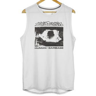 Dystopia Mens Human Garbage Unisex Tank Top | Favorety AU