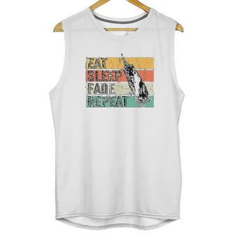 Eat Sleep Fade Repeat Barber Gift Hairstylist Barber Unisex Tank Top | Favorety DE