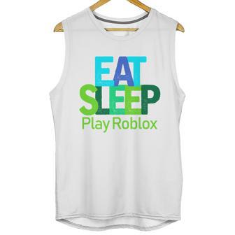 Eat Sleep Play Roblox Unisex Tank Top | Favorety AU