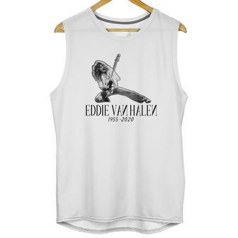 Eddie Van Halen Perform Unisex Tank Top | Favorety UK