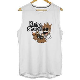 Eddsworld Kitten Shopping Unisex Tank Top | Favorety