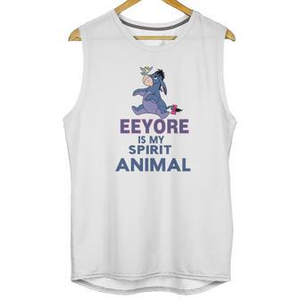 Eeyore Is My Spirit Animal Unisex Tank Top | Favorety CA