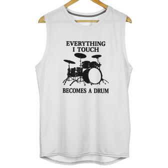 Everything I Touch Becomes A Drum John Bonham T-Shirt Unisex Tank Top | Favorety