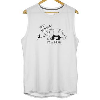 Exit Pursued By A Bear Shakespeare The Winters Tale Unisex Tank Top | Favorety AU