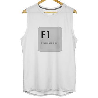 F1 Press For Help Unisex Tank Top | Favorety AU