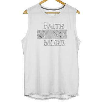 Faith No More Classic Logo Black Slim Fit Unisex Tank Top | Favorety CA