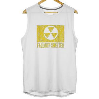 Fallout Shelter Nuclear War Radioactive Nostalgia Unisex Tank Top | Favorety AU