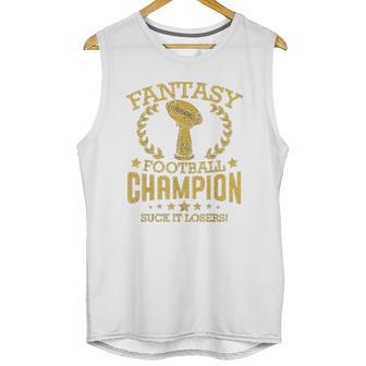 Fantasy Football Funny Champ Champion Draft Unisex Tank Top | Favorety CA