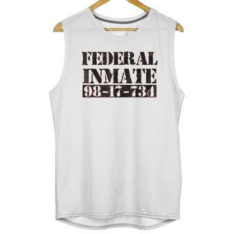 Federal Inmate Jail Prisoner Costume Unisex Tank Top | Favorety AU