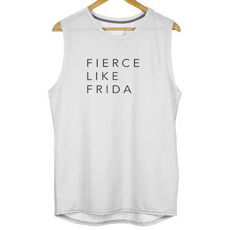 Fierce Like Frida Unisex Tank Top | Favorety UK