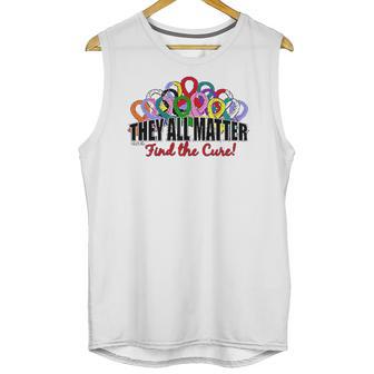 Fight Like A Girl They All Matter Find The Cure Unisex Tank Top | Favorety DE