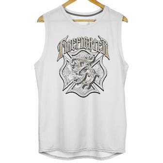 Firefighter Logo Unisex Tank Top | Favorety