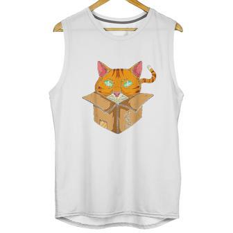 If It Is Fits I Sit Cat Box Funny Quote For Owner Unisex Tank Top | Favorety UK