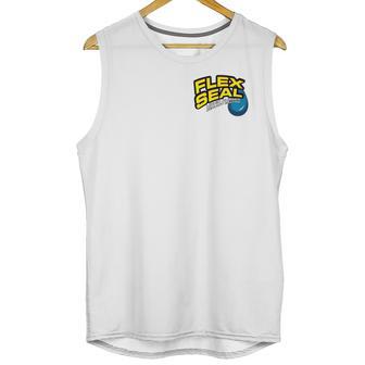 Flex Seal Pocket Art Unisex Tank Top | Favorety