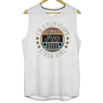 Im A Flip Flops Kinda Girl Vintage Unisex Tank Top | Favorety