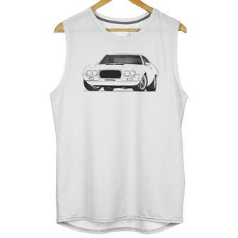 Ford Torino 1972 White Car Unisex Tank Top | Favorety