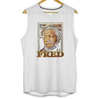 Fred Sanford Retro Portrait Unisex Tank Top | Favorety