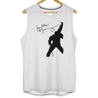 Freddie Mercury Signature Queen Rock Band Shirt Unisex Tank Top | Favorety CA