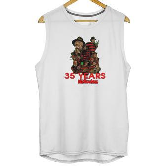 Freddy Krueger 35 Years Of Nightmare On Elm Street 1984-2019 Shirt Unisex Tank Top | Favorety DE