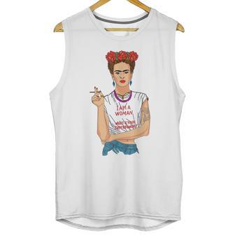 Frida Kahlo I Am A Woman Unisex Tank Top | Favorety DE