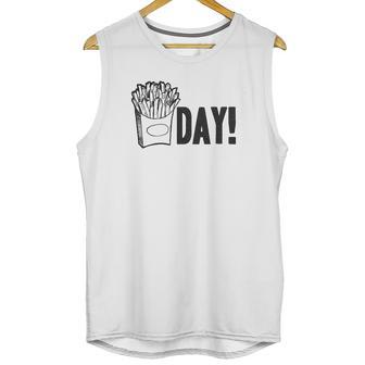 Fry Day Friday Funny Fast Food French Fry Weekend Unisex Tank Top | Favorety