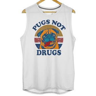 Funny Pugs Not Drugs For Pug Lovers Unisex Tank Top | Favorety AU