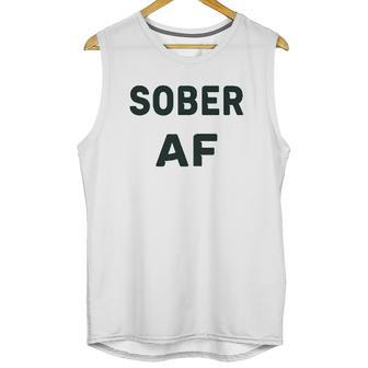 Funny Soft Sober Af Unisex Tank Top | Favorety DE