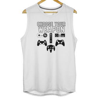 Gamer Choose Your Weapon Unisex Tank Top | Favorety CA