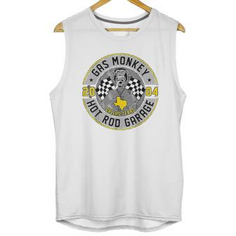 Gas Monkey Garage Racer Style Badge Unisex Tank Top | Favorety CA