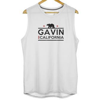 Gavin Newsom For California Governor Campaign Unisex Tank Top | Favorety UK