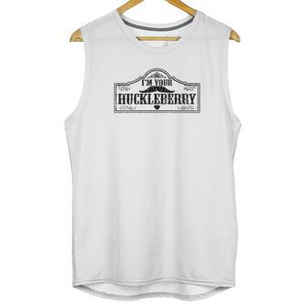 The Goozler I Am Your Huckleberry Holliday Western Mens Unisex Tank Top | Favorety CA