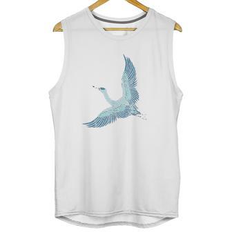 Great Blue Flying Heron Unisex Tank Top | Favorety DE