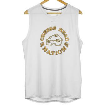 Green Bay Football Fans Cheese Head Nation Classic Unisex Tank Top | Favorety AU