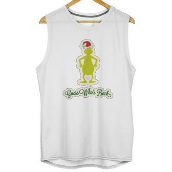 Grinch Guess Who Back Unisex Tank Top | Favorety CA