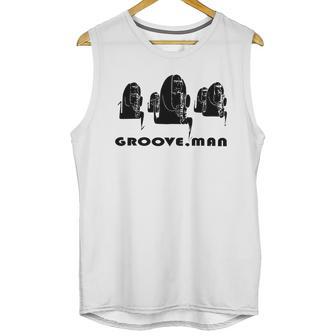 Groove Man-Jazz Musicians T-Shirts - Mens T-Shirt By American Apparel Unisex Tank Top | Favorety DE