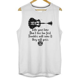 Guitar Lynyrd Skynyrd Take Your Time Don’T Live To Fast Unisex Tank Top | Favorety